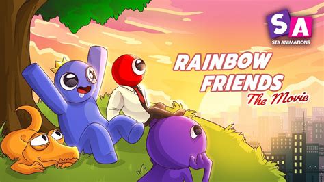 rainbow friends|RAINBOW FRIENDS: The MOVIE (Cartoon Animation) .